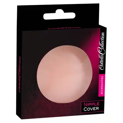 Cottelli Collection - Silicone Nipple Cover. Silikonowe naklejki na sutki, samoprzylepne. Idealne do stylizacji z dużym dekoltem
