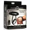 Master Series - P-Spot Plugger Anal. Wyprofilowany wibrujący korek analny z uprzężą do stymulacji punktu P