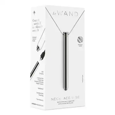 LE WAND LE WAND VIBRATING NECKLACE SILVER