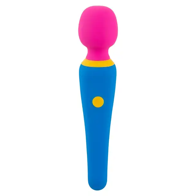 Bunt. - Wand Vibrator. Nowoczesna magiczna różdżka dla zbuntowanych i odważnych. Modne kolory i precyzyjna główka z silnymi wibracjami. 