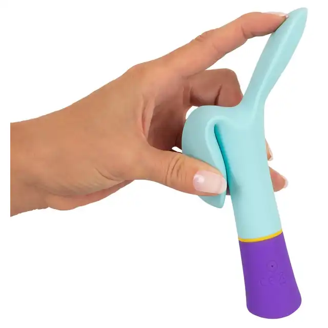 Bunt. - Double Vibrator. Wibrator z 2 ruchomymi ramionami do wielowymiarowej stymulacji. Wiele funkcji i wysokiej jakości silikon