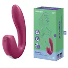 Satisfyer - Sunray berry - wibrator oraz stymulator pulsacyjny do perfekcyjnej stymulacji i przyjemności! Oddaj się nowym doznaniom