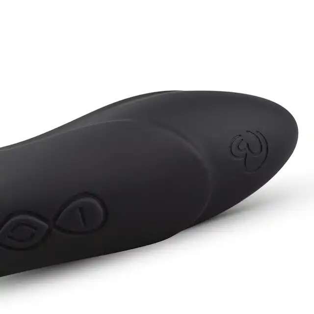 Easy Toys - Pointer Vibe Black. Precyzyjny wibrator do stymulacji łechtaczki, smukłą zaokrągloną i elastyczna końcówka