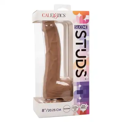 Silicone Studs 8 Inch Brown skin tone