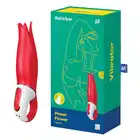 Satisfyer - Vibes Power Flower red - romantyczny kwiat zapewniający niesamowitą dawkę przyjemności! Postaw tym razem na inny rodzaj bukietu