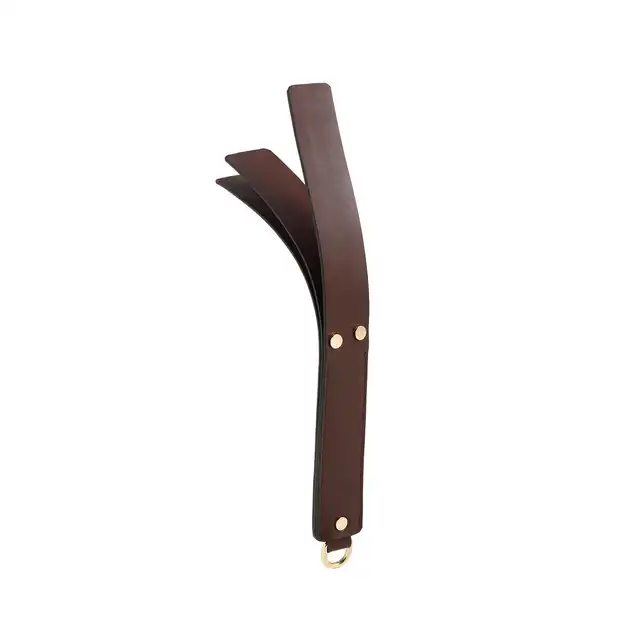 Oproducts - BDSM Fancy 9 Item Kit - Brown - elegancja, styl i przyjemność - zestaw do BDSM w luksusowym wydaniu!