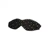 Radiance - Blackout Eye Mask. Zachwycająca czarna maska z błyszczącymi kryształkami