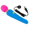 Bunt. - Wand Vibrator. Nowoczesna magiczna różdżka dla zbuntowanych i odważnych. Modne kolory i precyzyjna główka z silnymi wibracjami. 