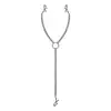 Bedroom Fantasies - Nipple &amp; Clit Clamps Adjustable. Zaciski na sutki i łechtaczkę połączone czarnym metalowym łańcuszkiem, wyjątkowa stymulacja z regulacją nacisku