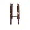 Oproducts - BDSM Fancy 9 Item Kit - Brown - elegancja, styl i przyjemność - zestaw do BDSM w luksusowym wydaniu!