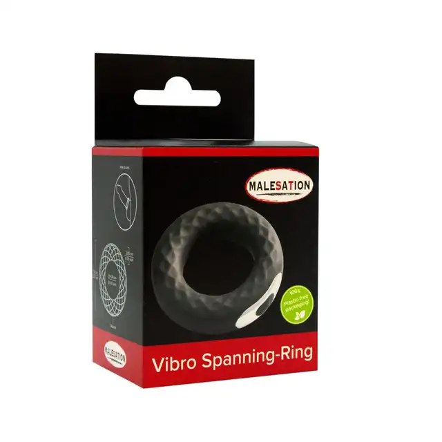 Malesation -Vibro Spanning Ring. Luksusowy pierścień na penisa ładowany na USB. Klasyka i stymulacja w jednym. 