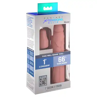 Sleeve 7 Inch + 1 Inch Plug Light skin tone