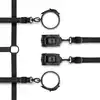 Bedroom Fantasies - Under The Bed Restraint Set. Zestaw do krępowania pod materac, w pełni regulowane paski z 4 pojedynczymi mankietami z zapięciami zatrzaskowymi