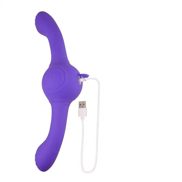 Evolved - Our Gyro Vibe Dual End - podwójny wibrator zapewniający ekscytujące wrażenia. Trzy opcje wibracji!