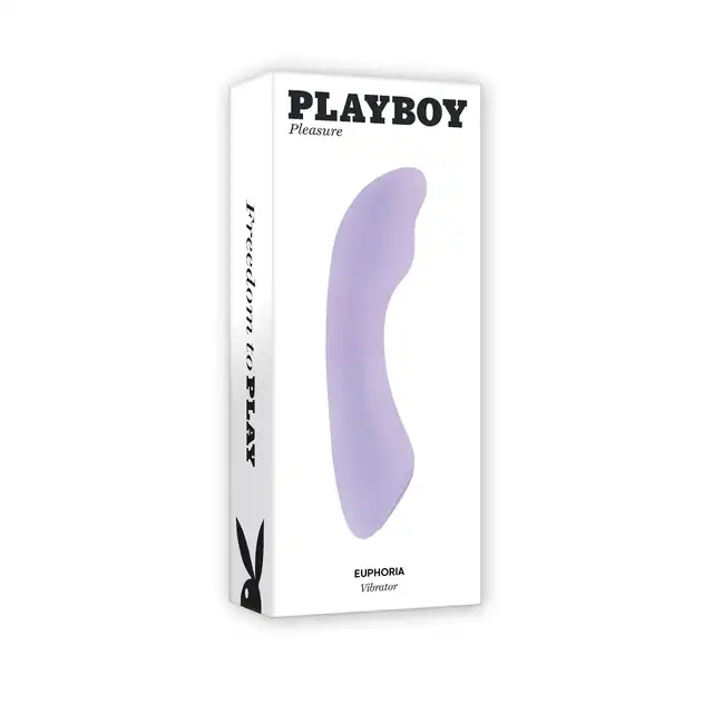 Playboy - Euphoria - unikatowy wibrator wykonany z gładkiego silikonu. Gwarantowana dawka przyjemności! 