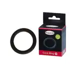 Malesation – Silicone Cock Ring M. Silikonowy pierścień erekcyjny w kolorze czarnym, 4 cm średnicy