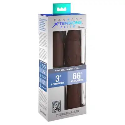 Sleeve 9 Inch + 3 Inch Plug Brown skin tone