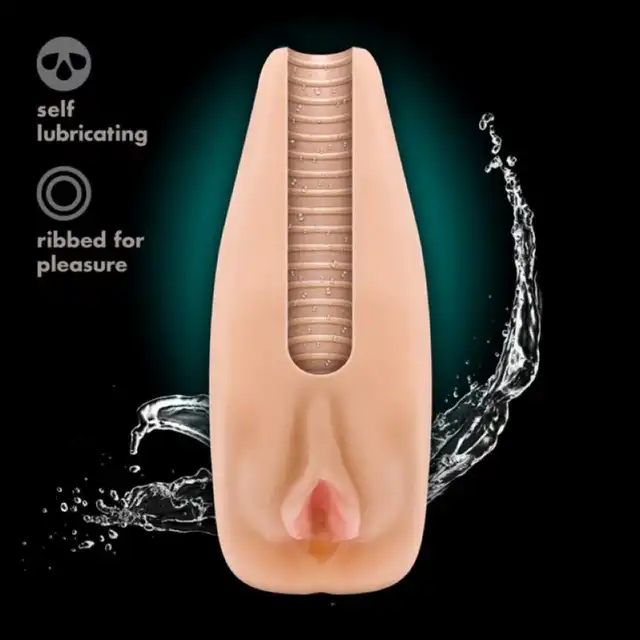 M Elite - Soft and Wet Natasha. Wyjątkowy, samonawilżający się, realistyczny masturbator z miękkiej cyberskóry. 
