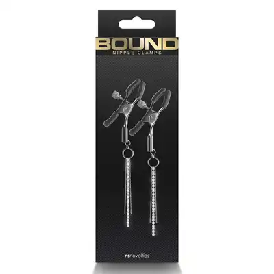 BOUND NIPPLE CLAMPS D3 GUNMETAL