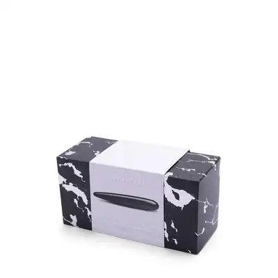 Le Wand Crystal Slim Wand Black