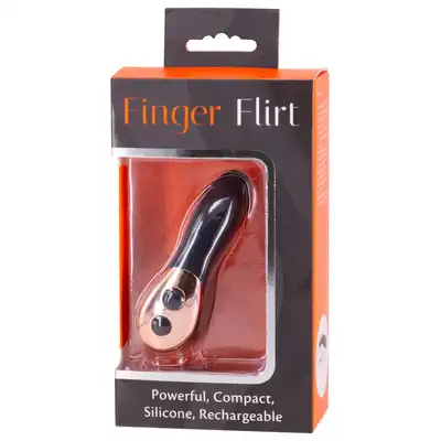 Finger Flirt Rechargeable Black