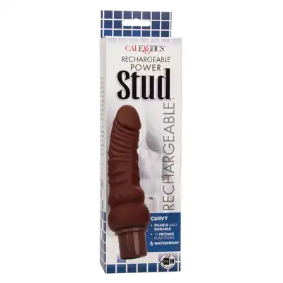 Rechargeable Stud Curvy Brown skin tone