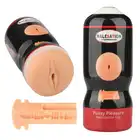 Malesation - Masturbation Cup Pussy Pleasure. Realistyczny masturbator w kształcie waginy. Przyjemnie miękki. 