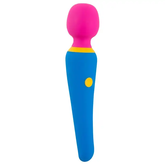 Bunt. - Wand Vibrator. Nowoczesna magiczna różdżka dla zbuntowanych i odważnych. Modne kolory i precyzyjna główka z silnymi wibracjami. 