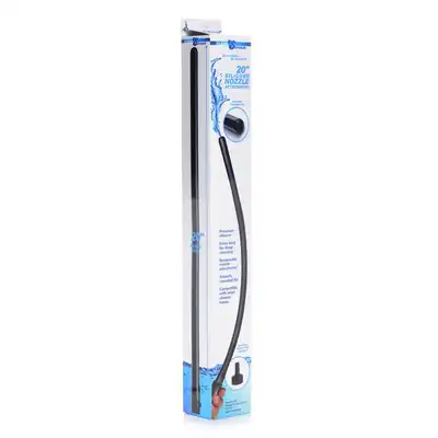 Clean Stream - Comfort Nozzle XL. Bardzo długa i elastyczna końcówka prysznicowa do lewatywy. 