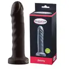 Malesation – Dildo Jimmy Black. Teksturowane dildo analne z silikonu. Bardzo mocna przyssawka