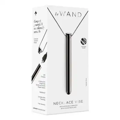 LE WAND LE WAND VIBRATING NECKLACE BLACK