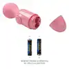 Pretty Love - Mini Stick Little Cute Pink. Niewielka różowa magiczna różdżka o ogromnej mocy, przynosi maksimum przyjemności i pozwala na eksperymentowanie