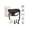 CalExotics - Boundless Silicone Pegging Kit. Zestaw 3 gładkich sond waginalno-analnych z w pełni regulowaną uprzężą