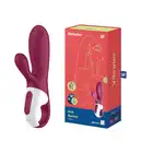 Satisfyer - Hot Bunny Vibrator violet - wibrator z króliczkiem i opcją podgrzewania do 39 stopni. Daj się rozgrzać przyjemności!