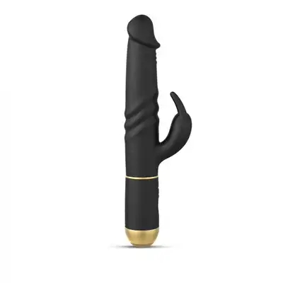Marc Dorcel - Furious Rabbit 2.0. Luksusowy wibrator 3w1 z ruchomą główką i wibracjami, elegancja i funkcjonalność