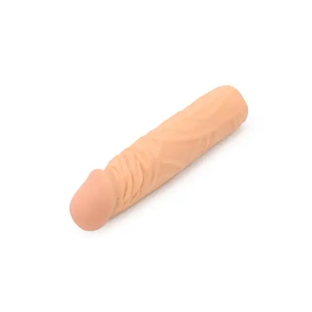 Kiotos - Realistic Sleeve 18.5 cm - realistyczna przedłużka na penisa dodająca długości i objętości!
