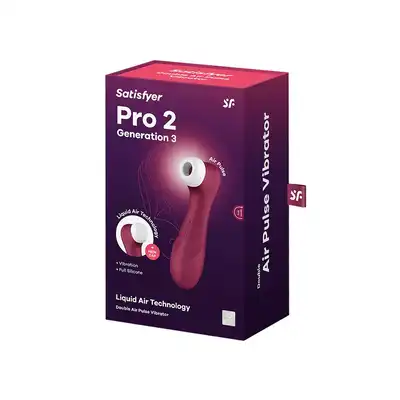 Satisfyer - Pro 2 Generation 3 wine - najnowszy model kultowego stymulatora łechtaczki. Jeszcze więcej opcji, jeszcze więcej przyjemności!