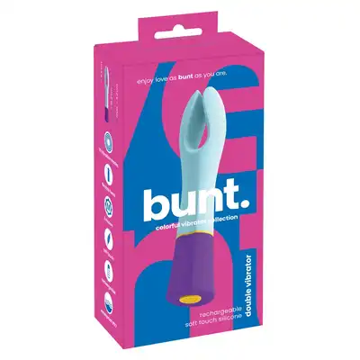 Bunt. - Double Vibrator. Wibrator z 2 ruchomymi ramionami do wielowymiarowej stymulacji. Wiele funkcji i wysokiej jakości silikon