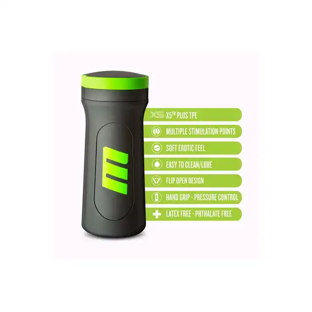 M for Men - M2 Superior Stroker Masturbator. Innowacyjny masturbator z nietypowymi żłobieniami i wypustkami, zapewnia intensywne doznania 