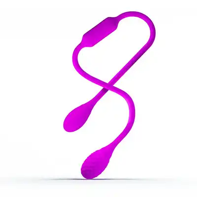 Pretty Love - Dream Lovers Whip - dwustronny wibrator z dwoma wibrującymi jajeczkami. Giętki i dopasowujący się!