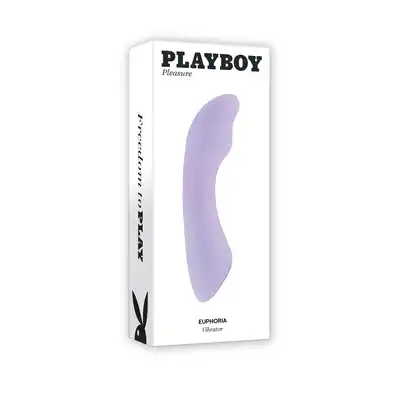 Playboy - Euphoria - unikatowy wibrator wykonany z gładkiego silikonu. Gwarantowana dawka przyjemności! 