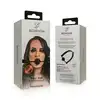 Bedroom Fantasies - Ball Gag Breathable. Czarny knebel do ust z otworami do oddychania. Miękki silikonowy gag z regulowanym paskiem