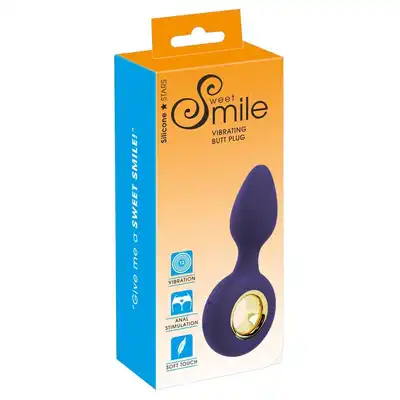 Sweet Smile Vibrating Butt Plug