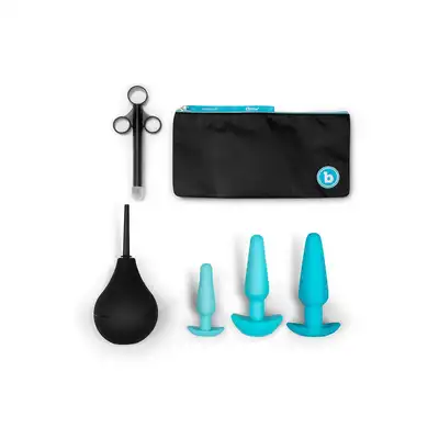 B-VIBE ANAL EDUCATION SET BLACK