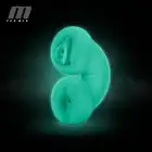 M for Men - Soft and Wet Double Trouble Masturbator. Dwustronny masturbator z realistyczną waginą i anusem, super elastyczny i świecący w ciemności