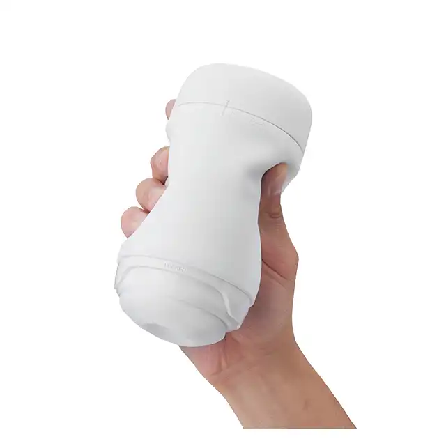 Tenga -  Puffy Sugar White. Potęga miękkości. Niesamowity masturbator dla mężczyzn z najnowszą technologią Tengi. Otul się lekkością. 