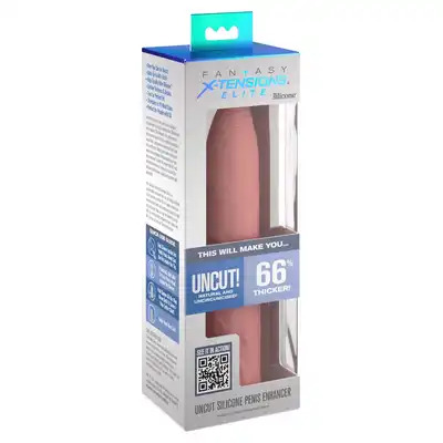 Extension Sleeve Uncut 7 Inch Light skin tone