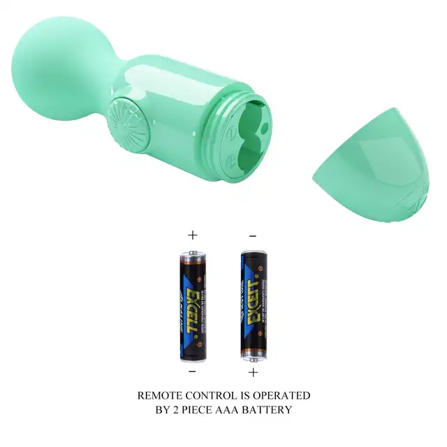 Pretty Love - Mini Stick Little Cute Green. Niewielka różowa magiczna różdżka o ogromnej mocy, przynosi maksimum przyjemności i pozwala na eksperymentowanie