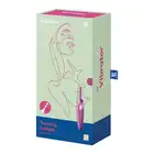 Satisfyer - Twirling Delight Berry. Wibrator łechtaczkowy do precyzyjnej stymulacji małą ruchomą główką, imponujący swoją mocą i eleganckim designem