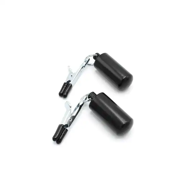 Kiotos - Nipple Croc Clamps 2x100g - klamerki na sutki z obciążnikami wykonane z najwyższej klasy metalu